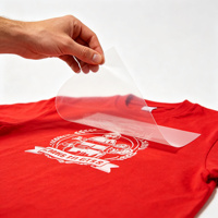 Étiquettes thermocollantes carrées/rectangulaires personnalisées de haute qualité, écologiques, découpées au laser et imprimées, pour t-shirts et vêtements