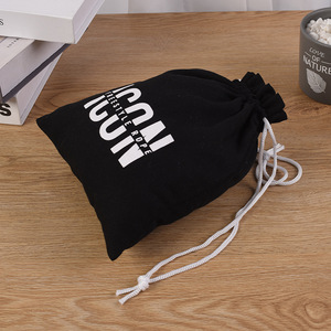 Bolsas de Regalo de Lona de Algodón Orgánico Ecológico con Cordón, Bolsas de Tela Personalizadas para Joyería, Venta al Por Mayor de Fábrica - Product Image 2