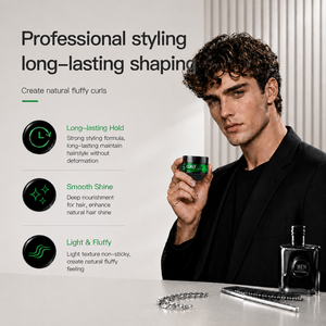 Crème Coiffante Volumisante 50g <span class=keywords><strong>pour</strong></span> Hommes, <span class=keywords><strong>Cheveux</strong></span> Bouclés, Marque Privée, Produits Coiffants Personnalisables avec Logo - Product Image 2