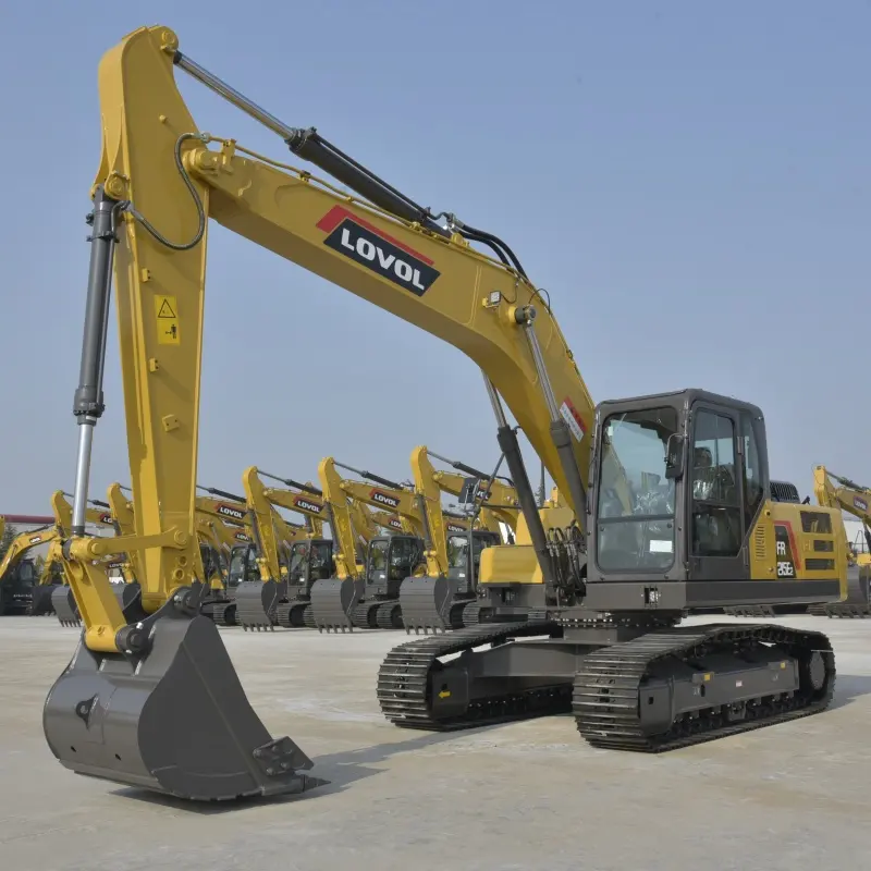 HanPei Lovol FR215 Crawler ekskavator Hyundai, lovol CRAWLER