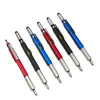 Stylo à bille multifonctionnel promotionnel Tournevis 0,5 mm Outil pour écran tactile Logo métallique Design animal École Bureau
