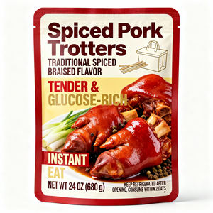 Sachet réutilisable en aluminium multi-styles sur mesure, haute barrière, opaque et étanche pour la viande <span class=keywords><strong>de</strong></span> <span class=keywords><strong>porc</strong></span> braisée - Product Image 2