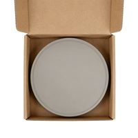 Sous-verres personnalisés avec logo, écologiques, en silicone, protection de table, durables, pour café, bière, antidérapants