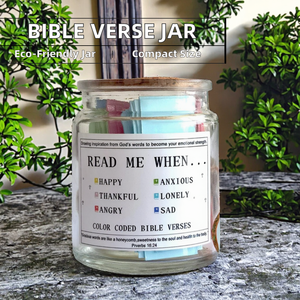 Easter Thanksgiving Bible Verse Jar accessorio-<span class=keywords><strong>preghiera</strong></span> cristiana regali di vetro Non tossico riutilizzabile per Halloween terra Day riempito - Product Image 2
