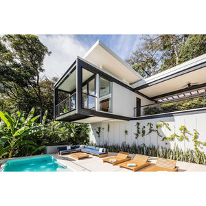 Diseño Prefabricado de Villa Moderna con Estructura de Acero Ligero para Uso en Resorts Privados - Product Image 1