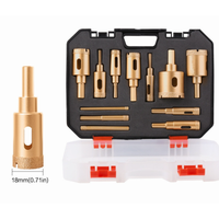 Fournisseurs Pas Chers Kits de Forets Diamantés à Tige Triangulaire Scie Cloche pour Trous