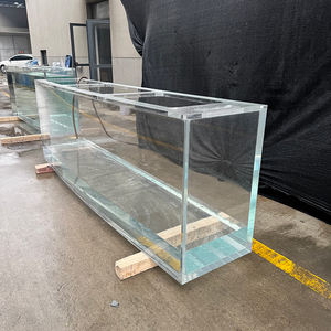 Approvisionnement Direct d'usine aquaponiques table commerciale aquarium en verre artificiel aquarium à poissons - Product Image 6