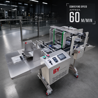 Mesin Paging Tas Kompatibel dengan Printer TTO dengan Konveyor Sabuk Vakum 500mm, Kecepatan 60m Per Menit dan Penghenti Hopper Kosong