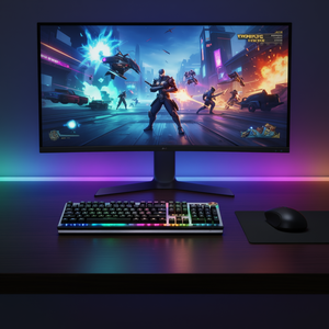 E-YOOSO EK925 II 104 Keys Mechanical Gaming <b>Keyboard</b> RGB Rainbow Backlit <b>Wired</b> USB For PC Windows Compatible Black - Product Image 2