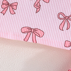 Conjunto de Dos Piezas con Lazo para Bebés Niñas, Ropa Casual de Verano, Transpirable, con Mangas Cortas con Volantes y Estampado de Lazos - Product Image 4