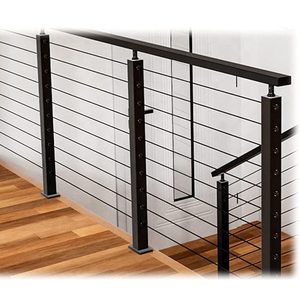 Manchons de protection noirs en acier inoxydable 304 pour kit de câbles de garde-corps, quincaillerie avec manchon de protection plaqué titane T316 - Product Image 4