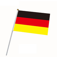 Drapeau national de l'allemand 90*150cm Polyester de haute qualité Pays Noir Rouge Jaune Allemagne Drapeaux
