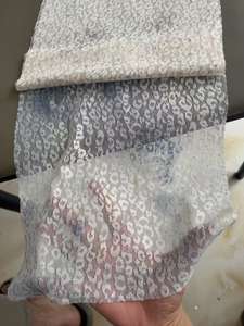 قماش دانتيل شبكي بزهور ملونة - Product Image 3