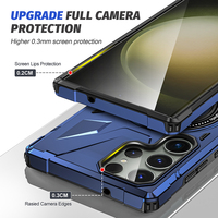 Étui de support magnétique en métal à 360 Rotation de haute qualité pour Samsung Galaxy S23 FE Plus Ultra A54 A24 A25 A14 A34 A15 housse de béquille