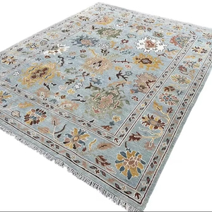 Brun naturel pour cuisine salle à manger salle tapis et ensembles en gros moderne de haute qualité noué à la main laine tapis marocain - Product Image 1