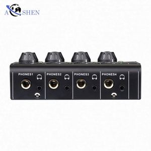 Amplificateur de casque professionnel portable 4 canaux pour moniteur audio - Product Image 4