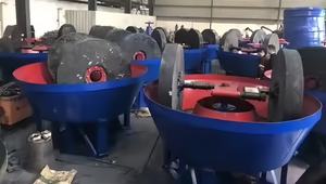 Hoge Kwaliteit Stenen Molen Grinder Lage Prijs Goud Natte Pan Molen Poeder Maken Extractie Machine Fabrikant Directe Verkoop Voor Mijnbouw - Product Image 5