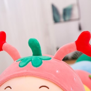 Oreiller géant en peluche Caterpillar - Nouveau design créatif, compagnon de sommeil lesté super doux pour enfants - Product Image 3