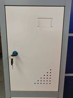 Vente chaude, casier en acier de haute qualité à 4 portes, armoire de rangement en métal avec serrure à clé, meubles de chambre à coucher pour la maison, le bureau ou la salle de sport