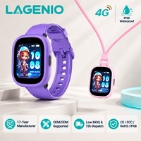 LAGENIO OEM Jam Tangan Pintar Anak 4G Kustom K3 IP68 Tahan Air GPS LBS WIFI Pelacak SOS CE FCC Jam Tangan Anak untuk Merek Label Pribadi