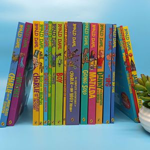 Colección de 24 libros de Roald Dahl, literatura infantil, conjunto de libros de cuentos, lectura educativa temprana para niños, aprendizaje del inglés - Product Image 2