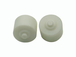 FDM 3D yazıcı aksesuarları için beyaz POM CNC işlenmiş kasnak düşük sürtünme tasarımı - Product Image 3