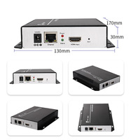 Encodeur H.264 Full HD 1080p60 RTMP RTSP SRT HDMI sur IP pour la diffusion télévisuelle, le streaming YouTube et Facebook
