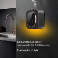 Capteur humain intelligent veilleuse chambre murale parfum nébuliseur parfum diffuseur d'air nébuliseur Portable