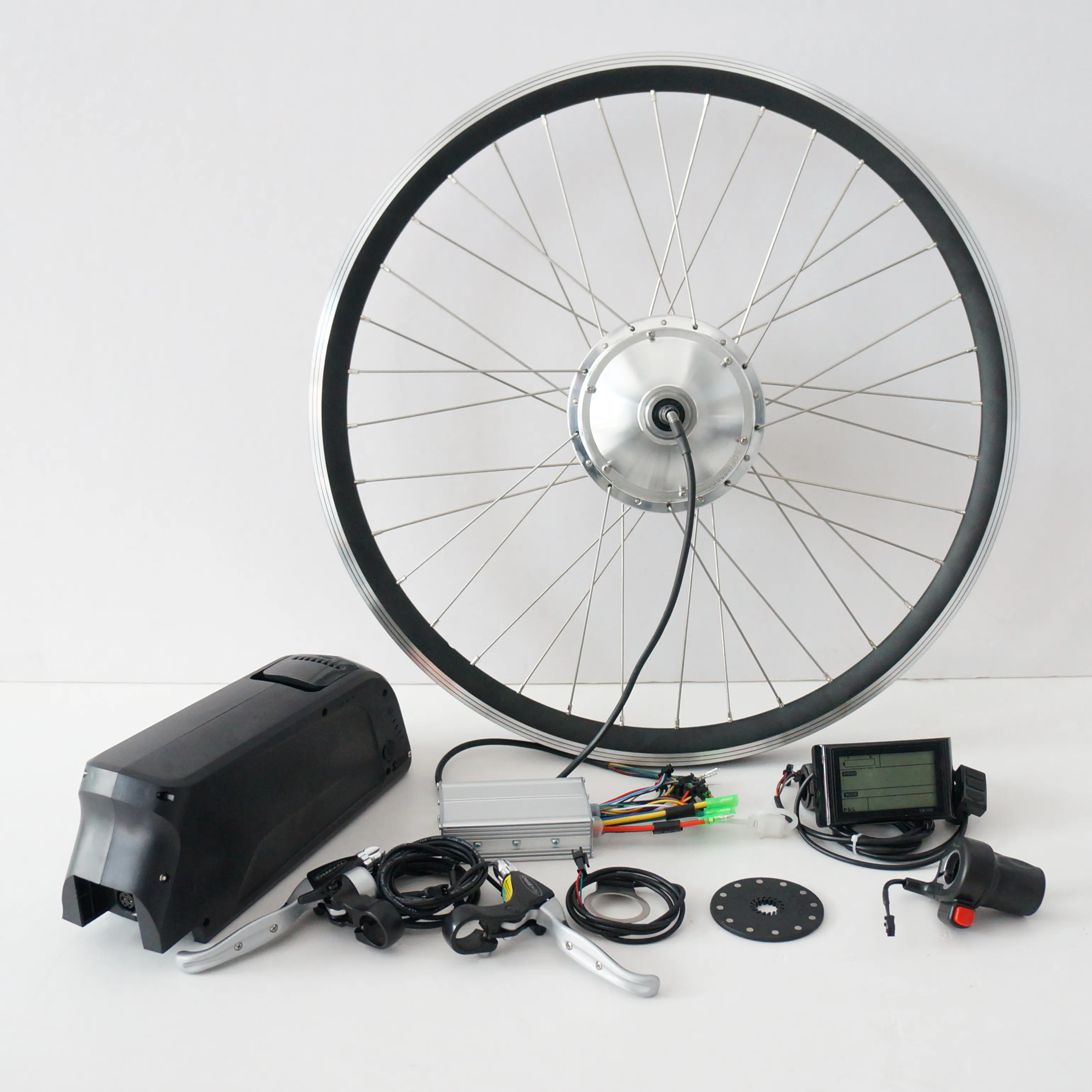 Kit bicicletta elettrica 26 "ruota posteriore 48V 1000W Kit di conversione E-Bike con Display LCD, motore del mozzo con Controller intelligente