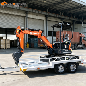 Mini Excavadora de Alta Calidad en Oferta, Excavadora Diesel de 1.7 Toneladas y 2.5 Toneladas, Mini Excavadora de Tierra, Excavadora Pequeña sobre Orugas, Excavadora China - Product Image 1