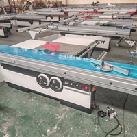 Machine à découper le bois à bas prix pour la fabrication de panneaux MDF OBS, scie à panneaux coulissante de 3200 mm pour l'industrie de la menuiserie