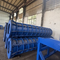 Moule en acier pour tuyau d'égout préfabriqué en béton armé, moule détachable pour tuyau en béton pour la construction de traversées routières