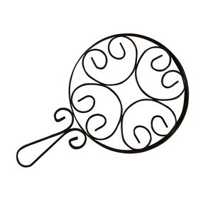 Support de casserole en fer Ripai avec poignée, coussin isolant thermique, dessous de plat anti-brûlure, utilisation domestique en cuisine - Product Image 2