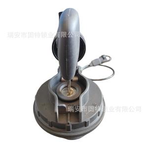 Dongfeng Fuel <b>Cap</b> Lock 1103010-T1502 Black Plastic With <b>Key</b> For T5Q T15 Tank <b>Cover</b> - Product Image 1