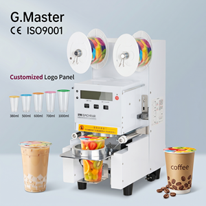 Machine <span class=keywords><strong>de</strong></span> scellage thermique automatique numérique intelligente pour films en rouleau, idéale pour les gobelets et cartons <span class=keywords><strong>de</strong></span> boissons, <span class=keywords><strong>de</strong></span> thé au lait, à économie d'énergie - Product Image 4