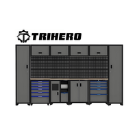 Trihero Multi Fonctionnel Heavy Duty 4S Magasin Entretien Atelier Établi Table D'opération Armoire À Outils De Réparation Automatique