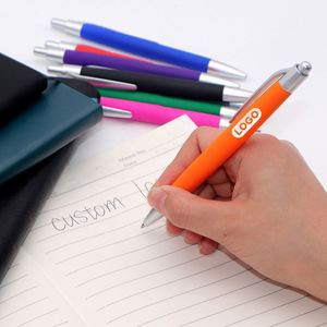 Nouvelle promotion : stylos à bille en métal bon marché avec impression personnalisée, logo de marque, fabricant de stylos à bille, cadeau - Product Image 2