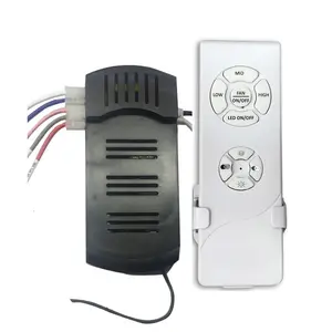TECOTE ETL-ventilador de techo BLDC, controlador de luz LED PCBA con control remoto RF, entrada AC110V/220V, 30-60W