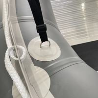 Bateau à rames léger en Pvc de corée, bateau de Sport gonflable de ponton avec plancher en aluminium, 0.9mm, 1.2mm