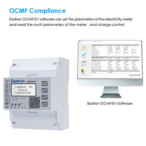 Medidor de Energía para Vehículos Eléctricos <span class=keywords><strong>Eastron</strong></span> <span class=keywords><strong>SDM</strong></span> 630-EV con Certificación MID, Medidor de Carga para Vehículos Eléctricos Trifásico OCMF con Pantalla LCD - Product Image 4