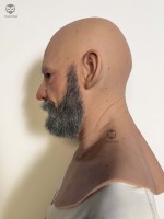 Maschera in Silicone Ultra-Realistica per Adulti, Traspirante ed Ecologica, Riutilizzabile per Halloween e Feste di Pasqua