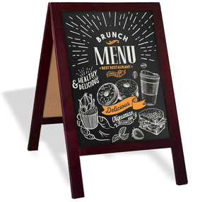 Piccolo <span class=keywords><strong>legno</strong></span> lavagna cavalletto per decorazioni per matrimoni cucine qualsiasi spazio-si distinguono con cartelli di benvenuto menu <span class=keywords><strong>scritta</strong></span> lavagna - Product Image 1