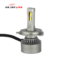 Ampoule de phare LED H4 65W 6000K 6500LM 12V, compatible universel, lumière LED intelligente à intensité variable pour voiture