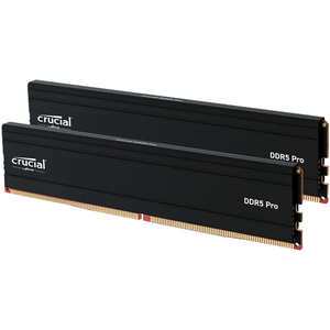 Kit de Memoria RAM Pro de 48 GB (2x24 GB) DDR5 6000 MHz (o 5600/5200/4800 MHz) para Ordenador de Escritorio, ECC, Stock CP2K24G60C48U5 - Product Image 1