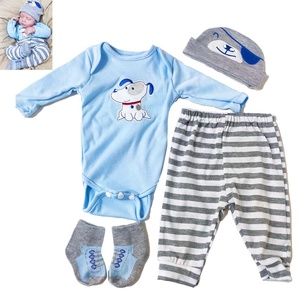 Vêtements pour poupées de <span class=keywords><strong>45</strong></span> <span class=keywords><strong>cm</strong></span>, pyjamas mignons pour nouveau-nés, jouets pour bébés, vêtements pour poupées adaptés aux poupées américaines de 18 pouces - Product Image 3