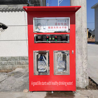 Distributeur automatique d'eau de rue à pièces intégratif avec système d'osmose inverse pour l'eau pure