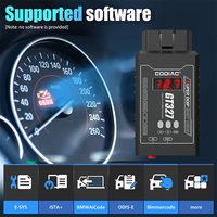 GODIAG GT327 ELM327 V1.5 Bluetooth 4.0 Strumento di Diagnostica Auto OBD2 con Supporto Protocollo DOIP ENET e Visualizzazione Voltaggio in Tempo Reale