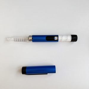 60IU 3ml V4 <b>Gold</b>-Plated Reusable Injection <b>Pen</b> with Adjustable Dose Control and Customizable Portable Housing - Product Image 2