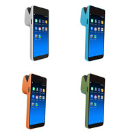 Terminal POS Genggam Layar Sentuh 5.99 inci Sistem POS Android 14.0 dengan Dukungan Bluetooth dan Printer Thermal