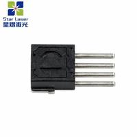 Diode laser verte scellée en plastique SHARP GH15230H8C 520nm 30mW pour module de guidage de positionnement d'outils électriques sans fil